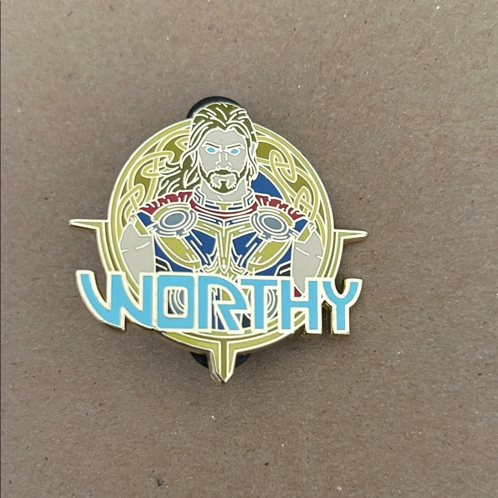 Thor Worthy Enamel Pin- limited release - Picture 1 of 2